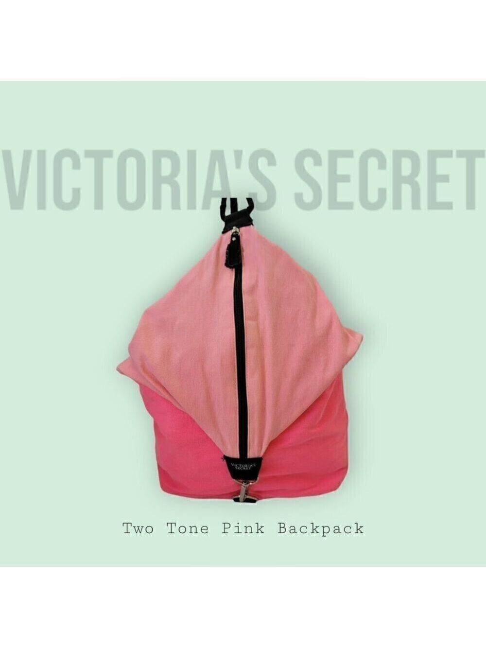 Victoria's Secret Canvas Backpack - Perfect for Beach or Weekend Away